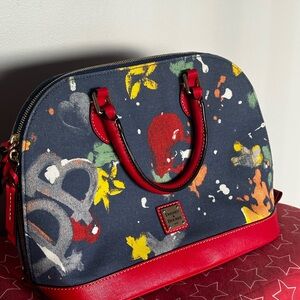 Dooney & Bourke Denin bag (Paint Splatter Denin Collection)